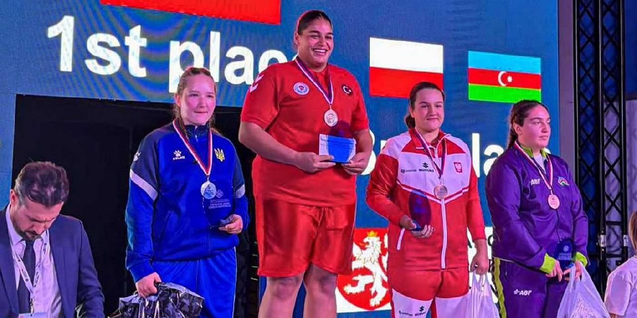 Havvanur Avrupa Şampiyonu oldu