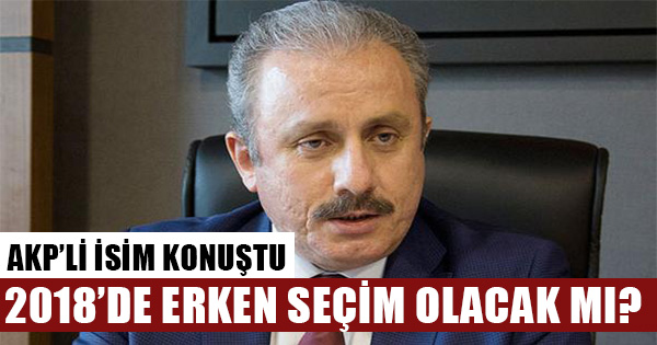 AKP'li Mustafa Şentop erken seçim iddialarını değerlendirdi