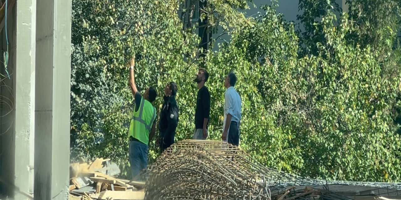 5'nci kattan düşen işçi feci şekilde can verdi