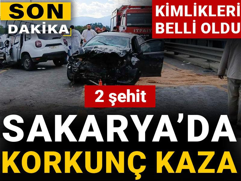 Son dakika | Sakarya’da korkunç kaza: 2 şehit