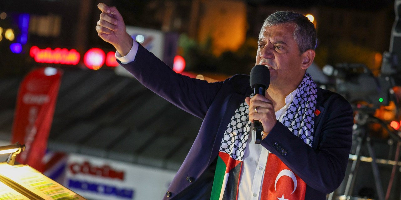 Özgür Özel'den dünya sosyalistlerine Gazze çağrısı