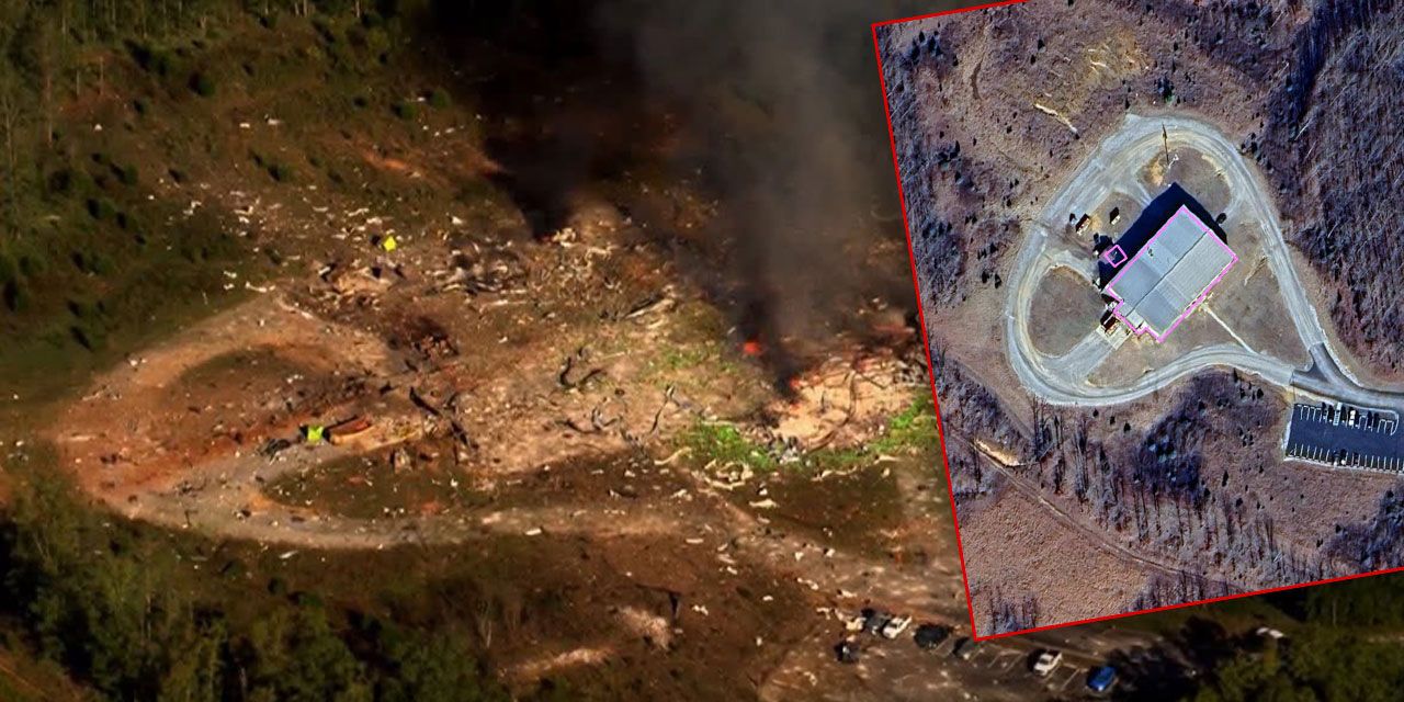 Tesis yeryüzünden silindi! ABD'de korkunç patlama: 18 kişi halen yok