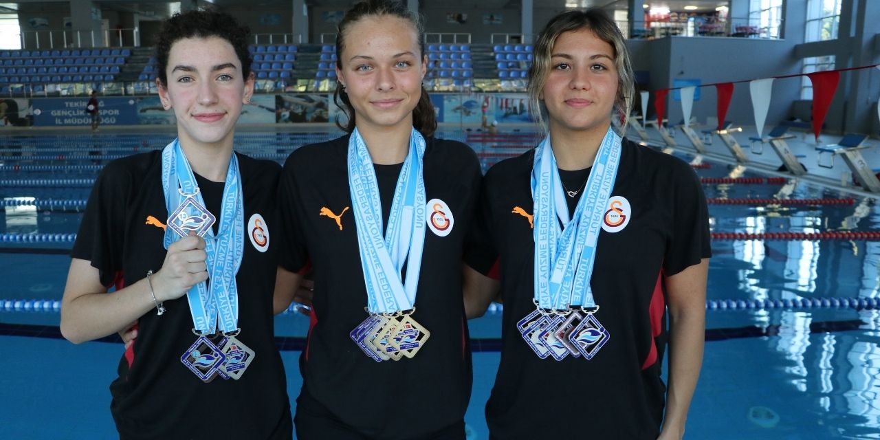 Türkiye şampiyonu Tekirdağlı genç kızlar milli takım için kulaç atıyor