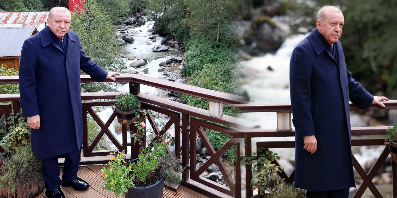 Erdoğan Ayder Yaylası'nı ziyaret etti