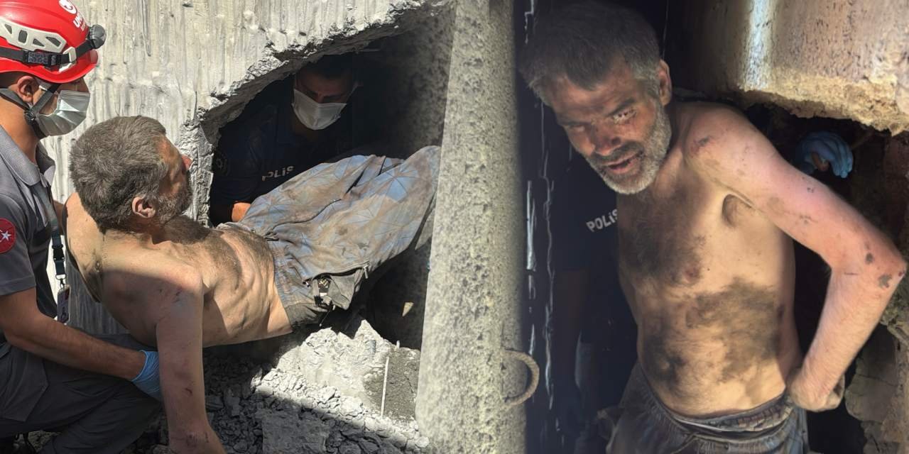 Beyoğlu'nda film gibi olay: Duvarların arasında sıkışan Portekizli için 6 saatlik operasyon