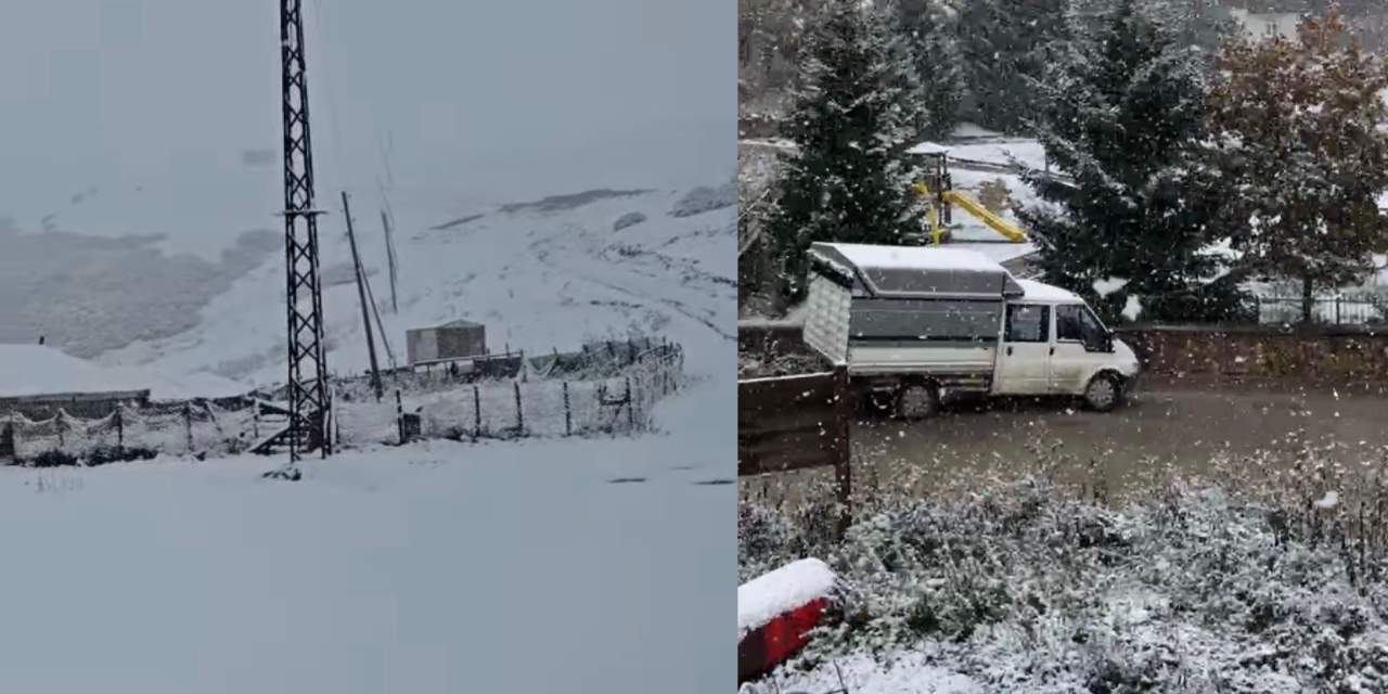 Ordu’nun yüksek kesimleri beyaza büründü