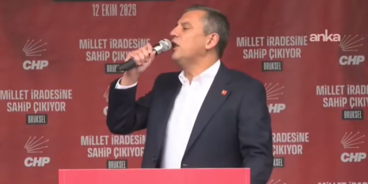 Özgür Özel Avrupa'da Avrupalı liderleri eleştirdi: Sus pus olanları tarih önünde kaydediyoruz