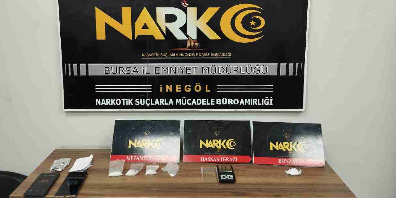 Bursa'da uyuşturucu operasyonu! 2 kişi tutuklandı
