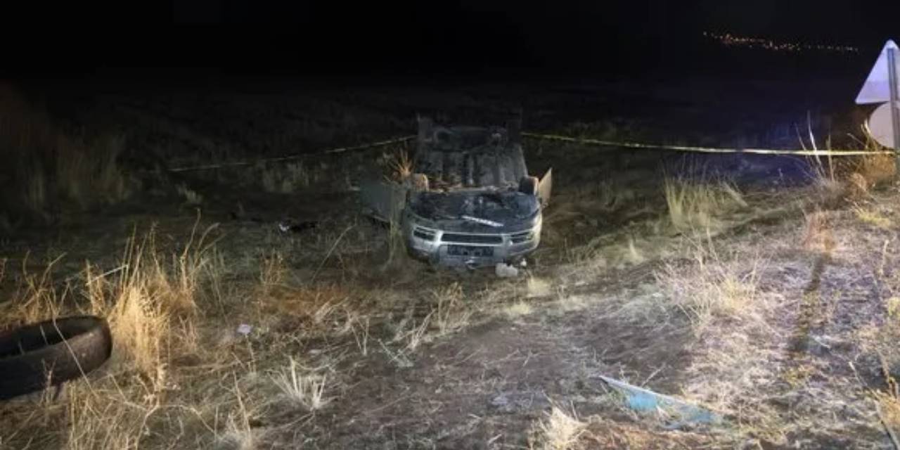 Nevşehir'de otomobil tarlaya savruldu: 2 kişi hayatını kaybetti