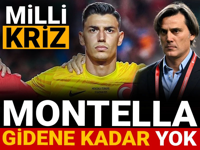Milli takımda skandal: Montella kararı belli oldu