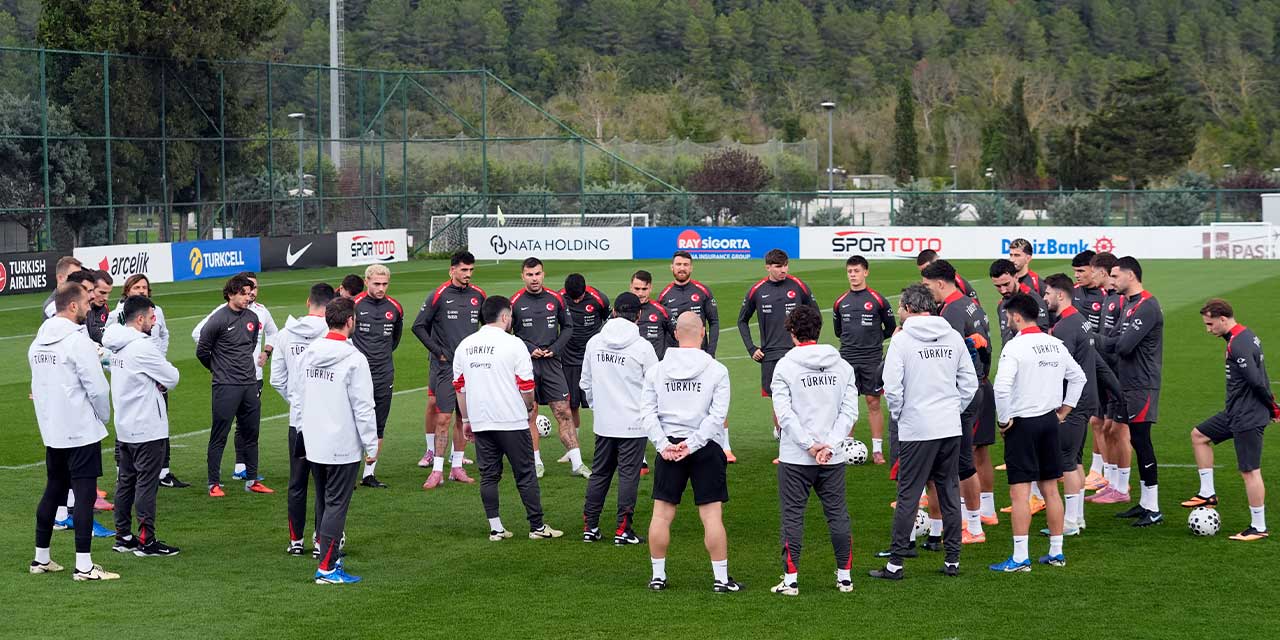 Milli takım Gürcistan'a hazır