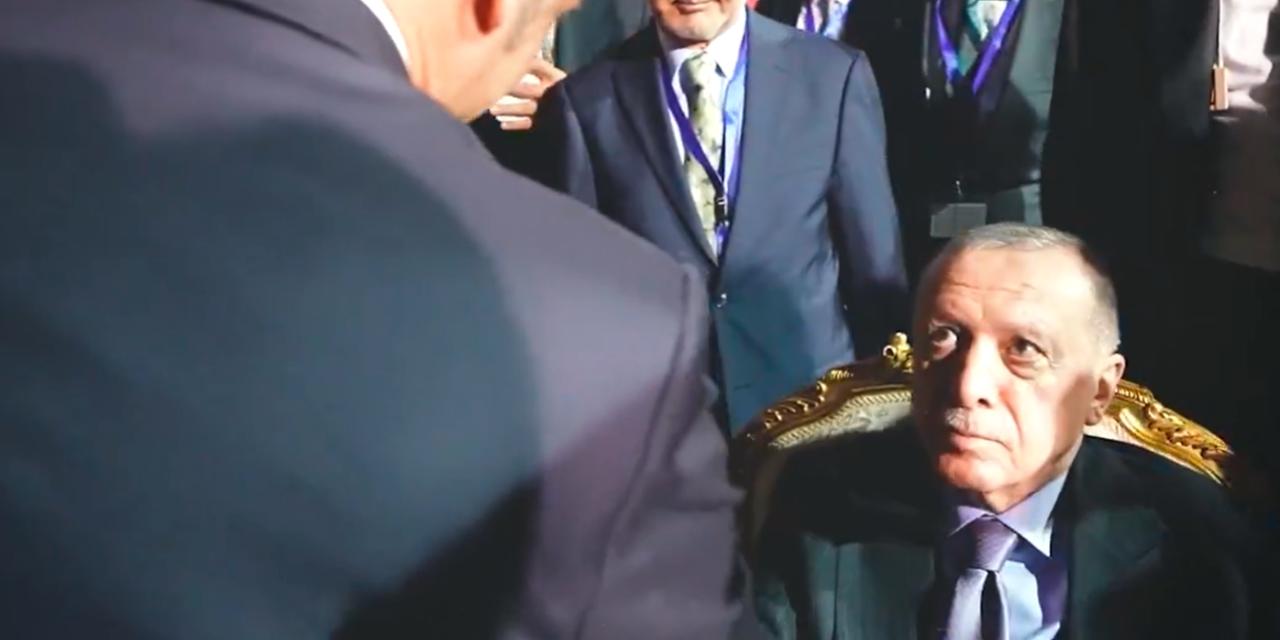 Macron'dan zirve paylaşımı: Videodaki Erdoğan detayları dikkat çekti