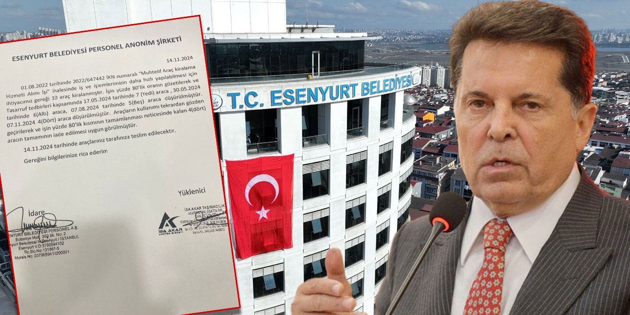 Esenyurt kayyumunun 'tasarruf' şovu belgeyle çürütüldü