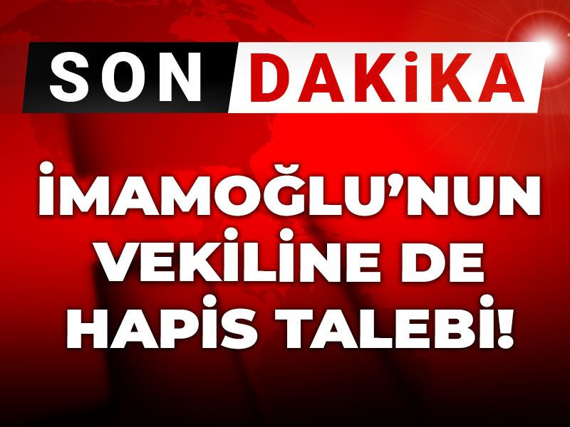 Son Dakika | İBB Başkanvekili Nuri Aslan'a hapis talebi