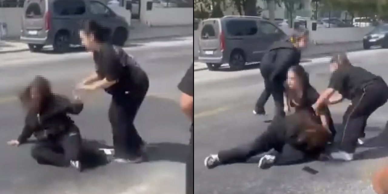Akran zorbalığının sonu gelmiyor! Kız öğrenciyi yerlerde sürükledi