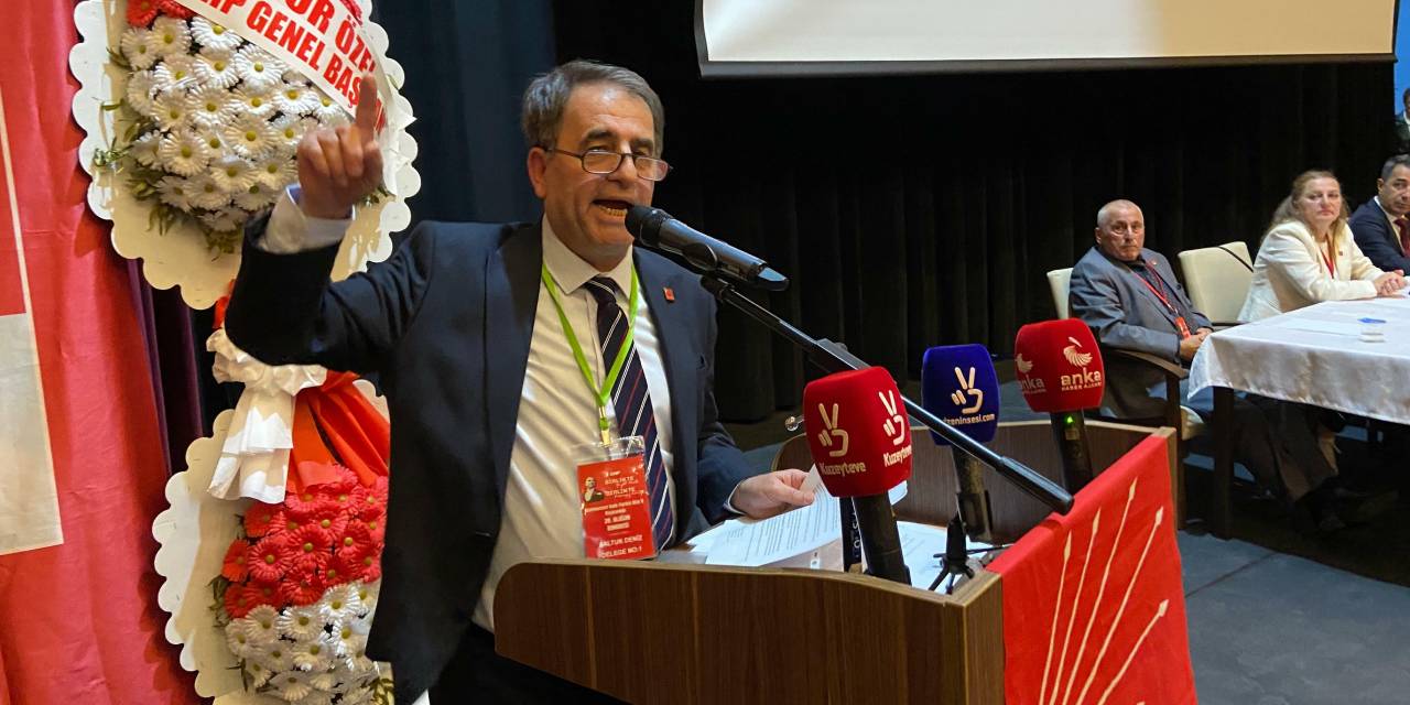 CHP Rize İl Başkanlığına yeniden Saltuk Deniz seçildi