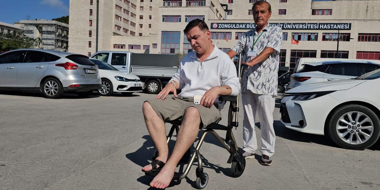 Karın ağrısıyla hastaneye gitti yürüyemez hale geldi