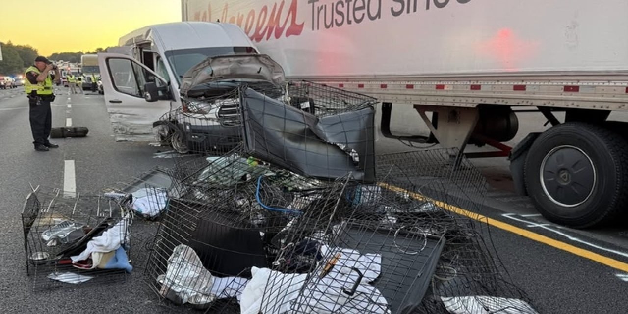 Otoyol cehenneme döndü: Alev alan minibüs 8 kişiye mezar oldu