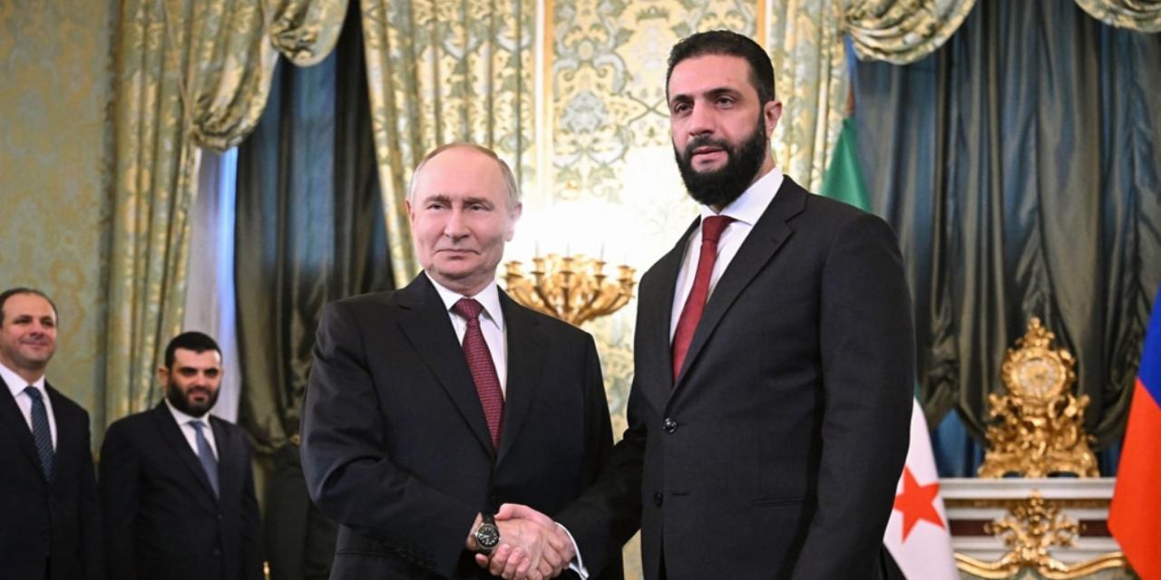 Putin ve Şara Moskova'da bir araya geldi