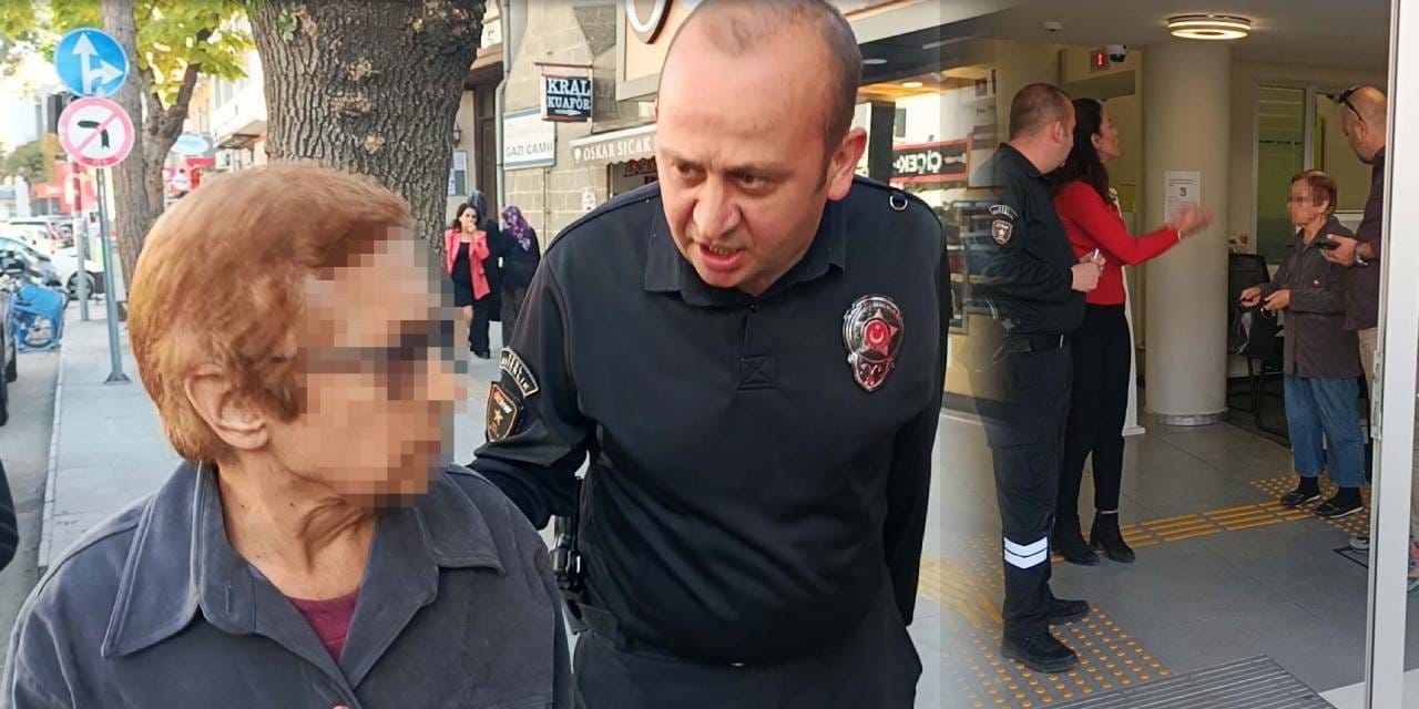 660 bin lirasını güvenlik görevlisi sayesinde kurtardı