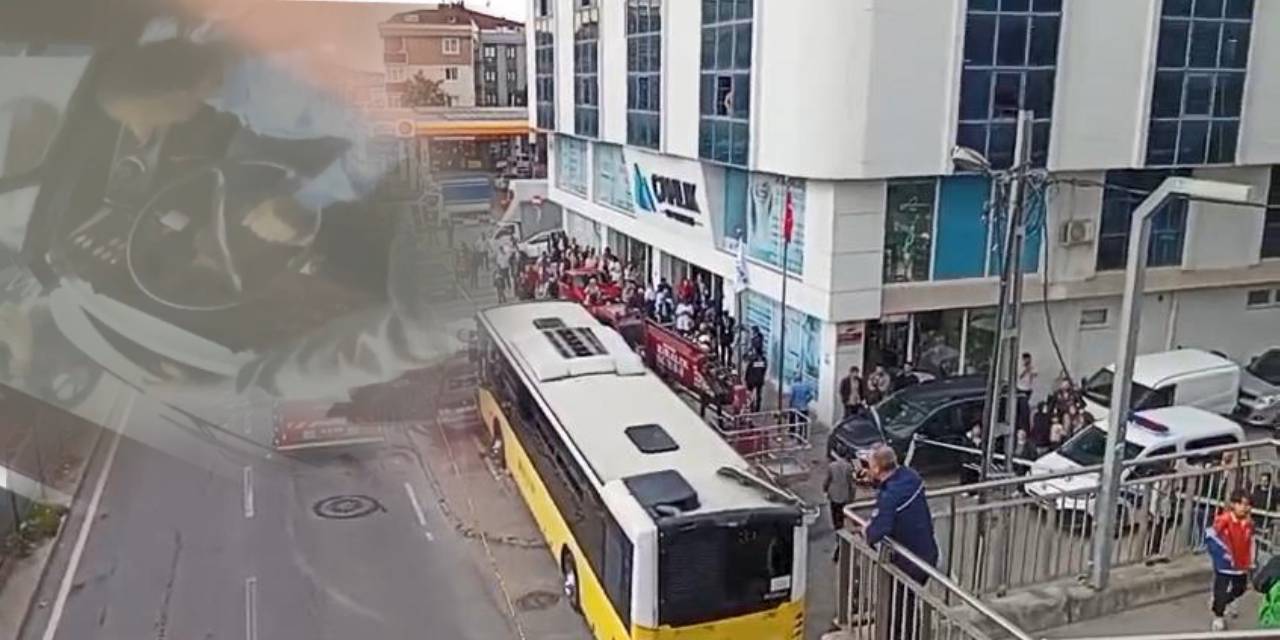 Çekmeköy'de İETT otobüsü şoförü durağa daldı: 1 kişi öldü çok sayıda yaralı var! Görüntüler ortaya çıktı