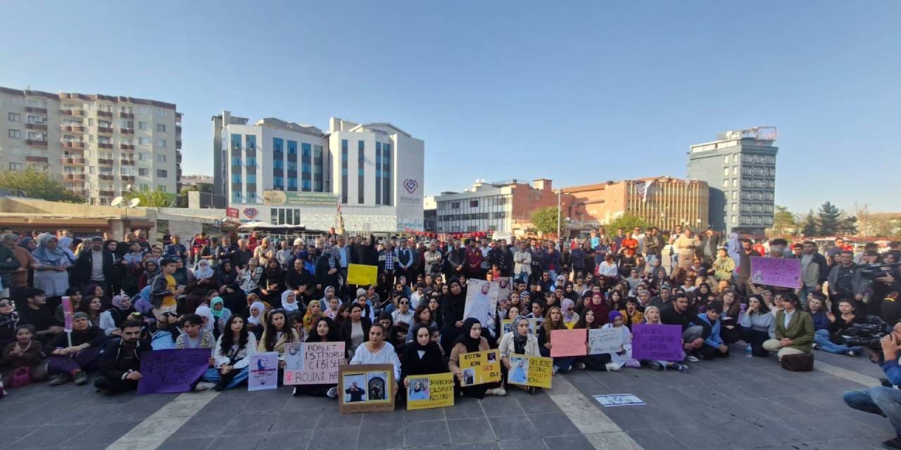 Diyarbakır'da Rojin Kabaiş için oturma eylemi