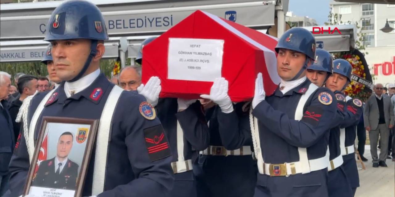 Sağlık astsubayının öldürdüğü emekli astsubay son yolculuğuna uğurlandı