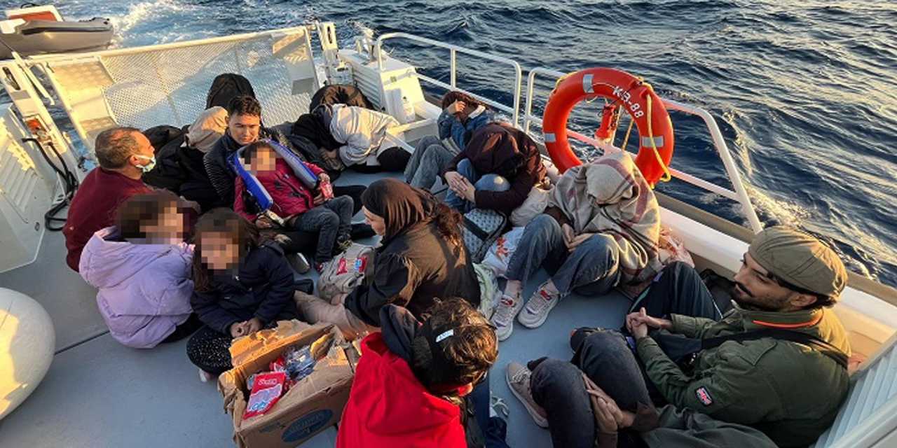 Bodrum’da 24 kaçak göçmen yakalandı!