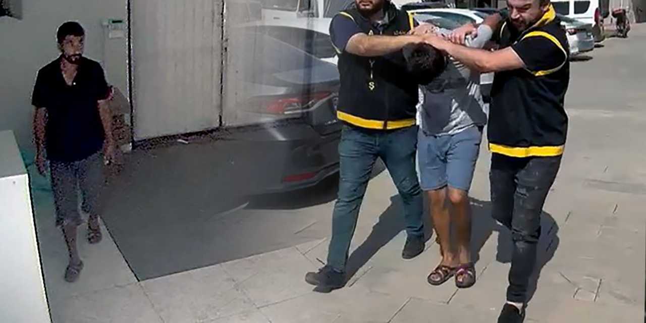 Kablo hırsızı planı eksik yaptı: Kamerayı kırdı ama...