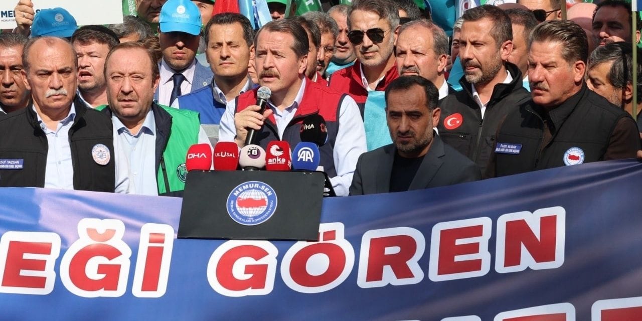 Görüşmeler yarın başlıyor | Memur-Sen Meclis'e yürüdü: Bütçede memuru görün