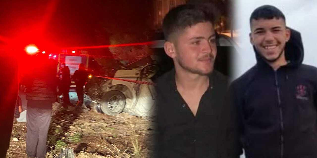 Denizli’de korkunç kaza: Minibüs ağaca çarptı: 2 ölü