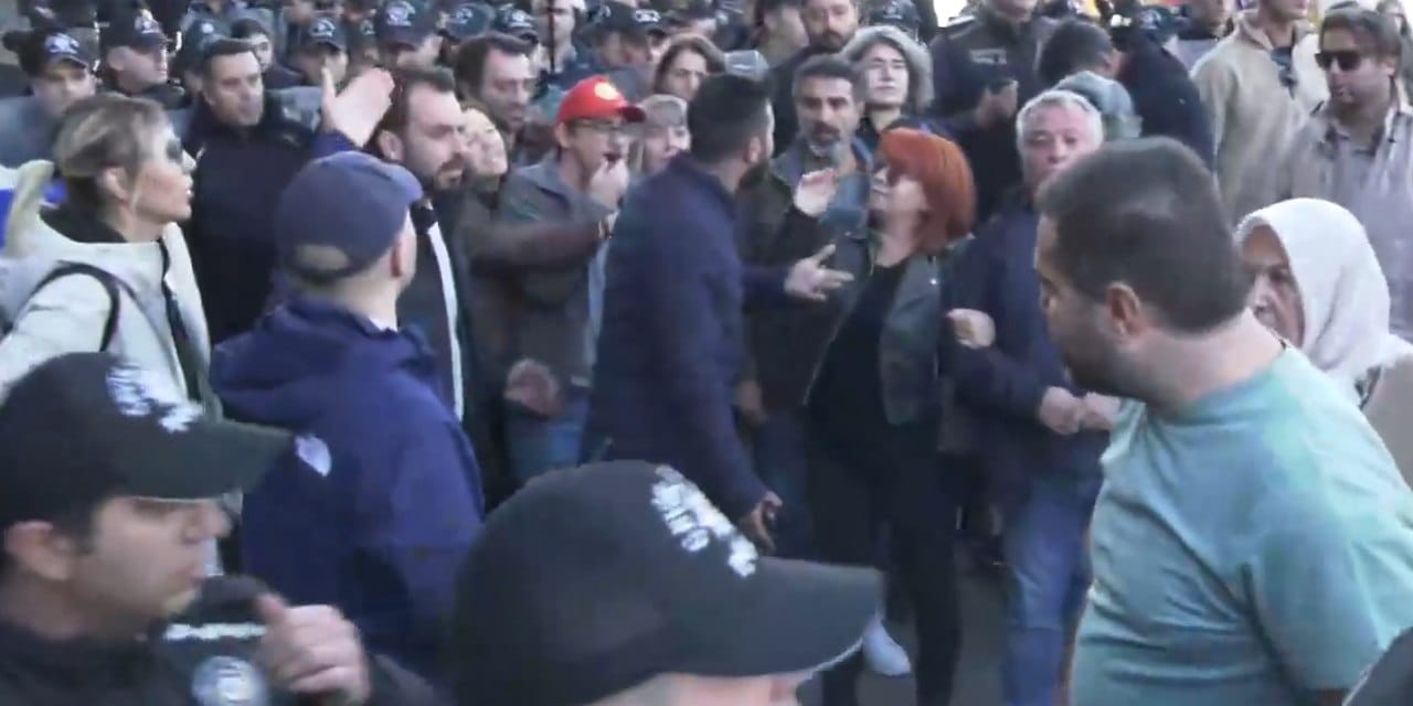 TBMM önündeki KESK eylemine polis engeli