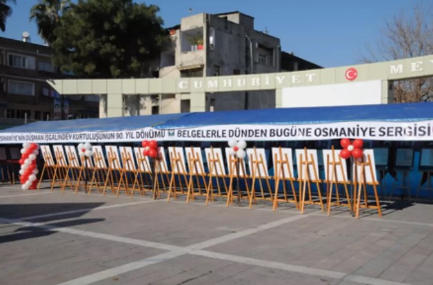 Belgelerle dünden bugüne Osmaniye sergisi açıldı