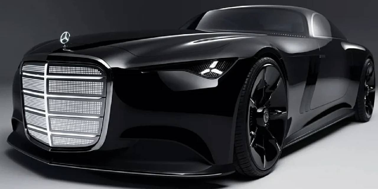 Mercedes 1930'ların zarafetinden ilham alan fütüristik bir konsept sundu