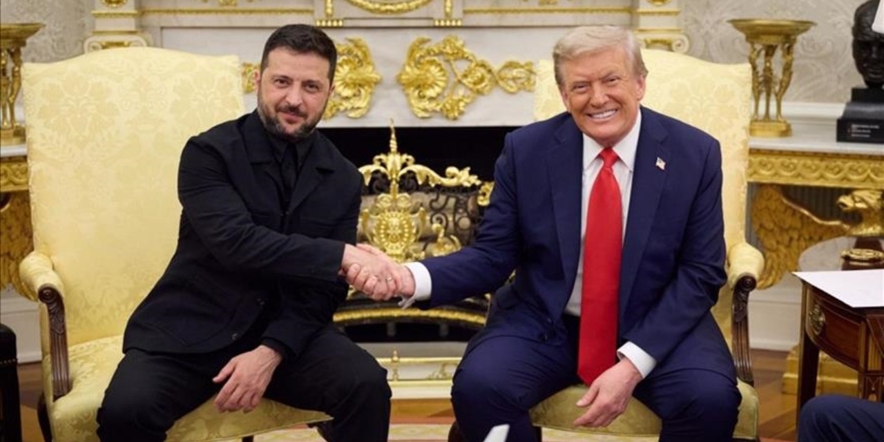 Zelenski Beyaz Saray'dan eli boş döndü! Trump: Ülkemizi korumak için başkasına vermek istemiyoruz