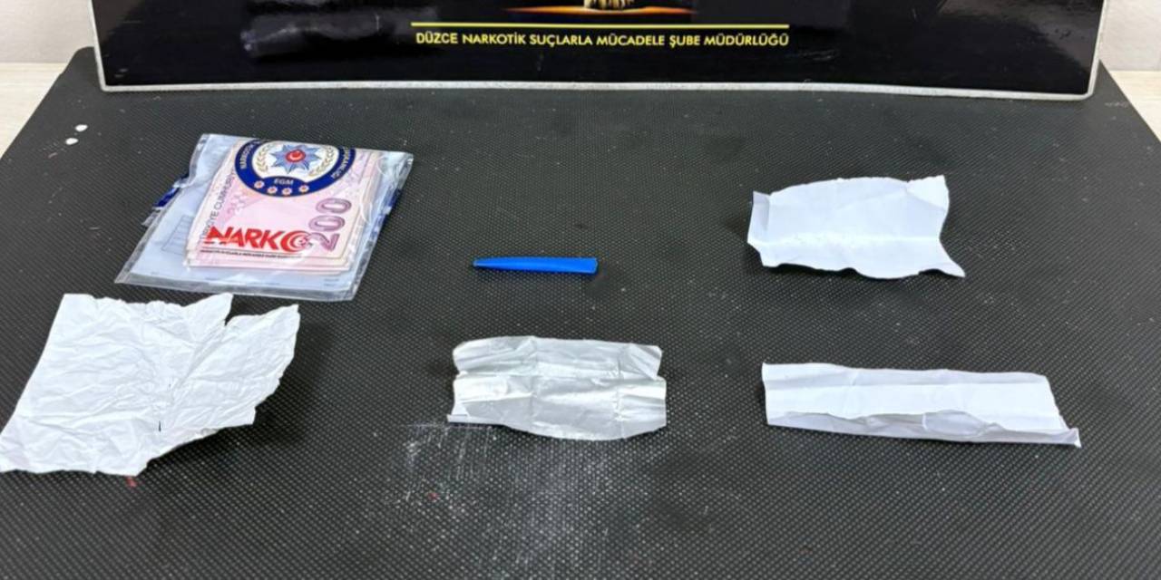 Düzce'de uyuşturucu operasyonu: 2 kişi tutuklandı