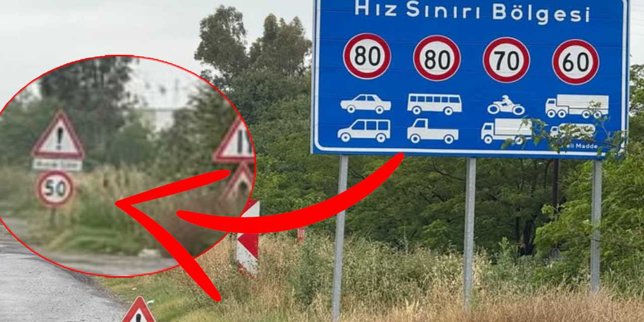 Radar tarlasına dönen otoyollarda yeni uygulama: Levhaları söktüler