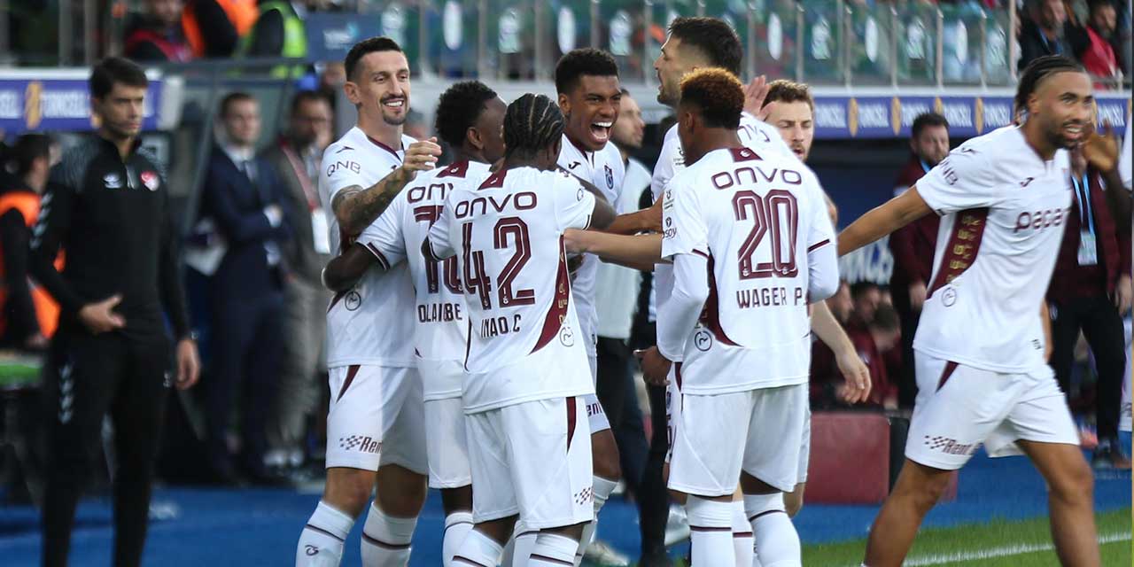 Karadeniz derbisinde kazanan Trabzonspor