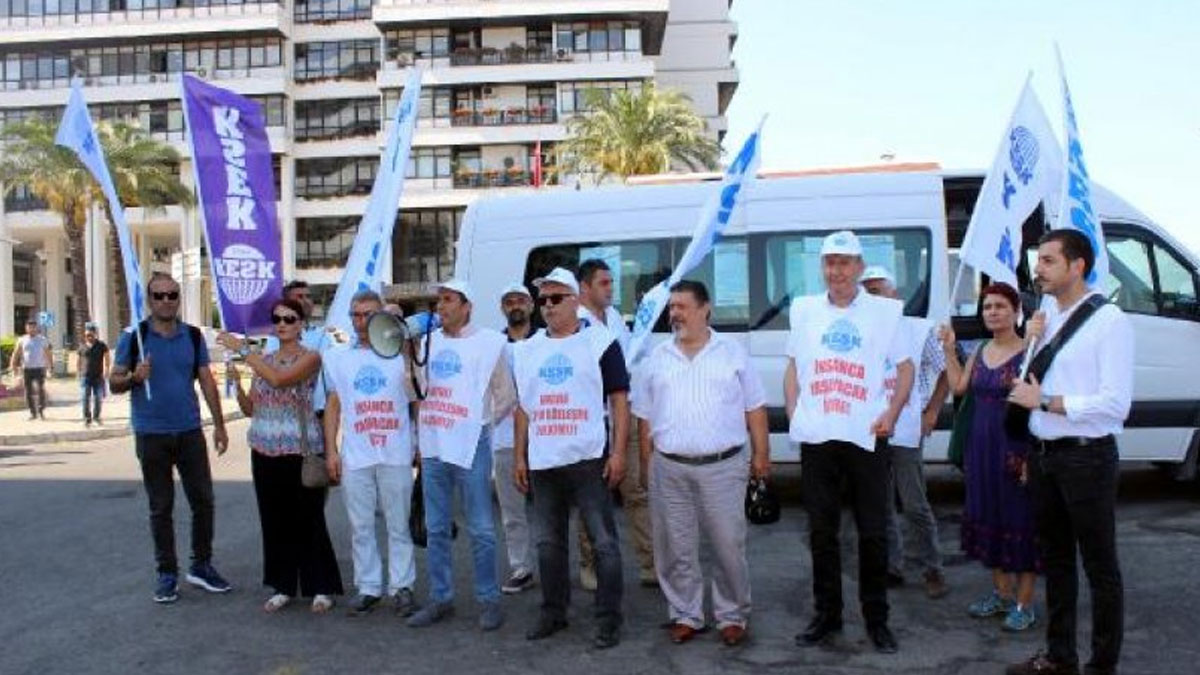 KESK üyeleri TİS için İzmir'den Ankara'ya gidecek