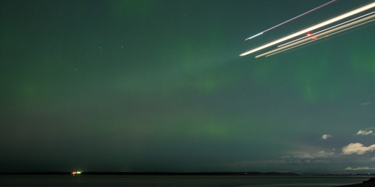 Alaska semalarında büyüleyici dans: Kuzey Işıkları gökyüzünü aydınlattı