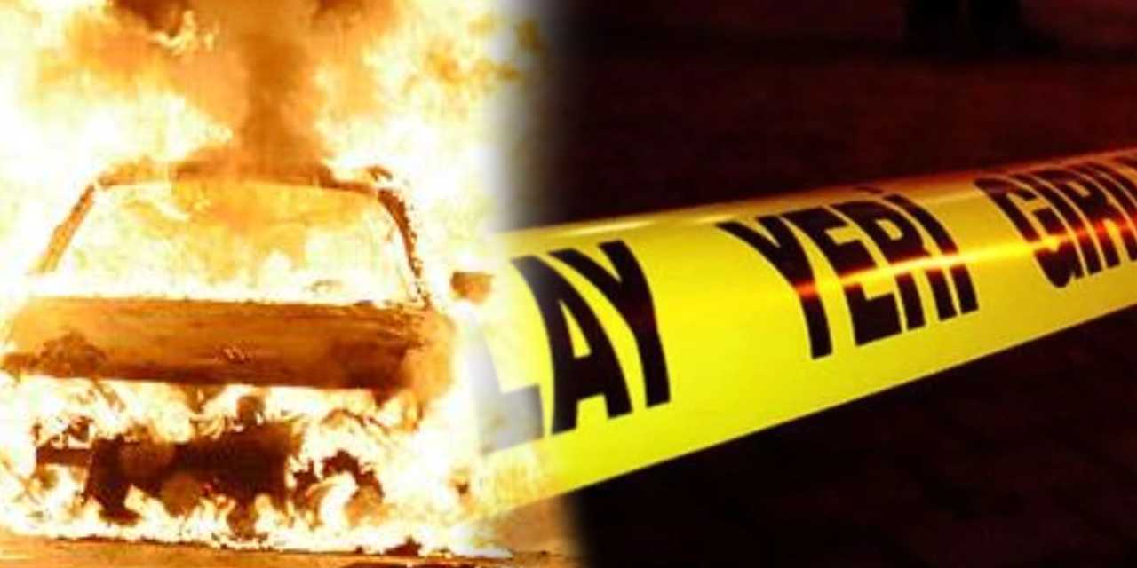 Batman’da yangın paniği! Araç alev alev yandı