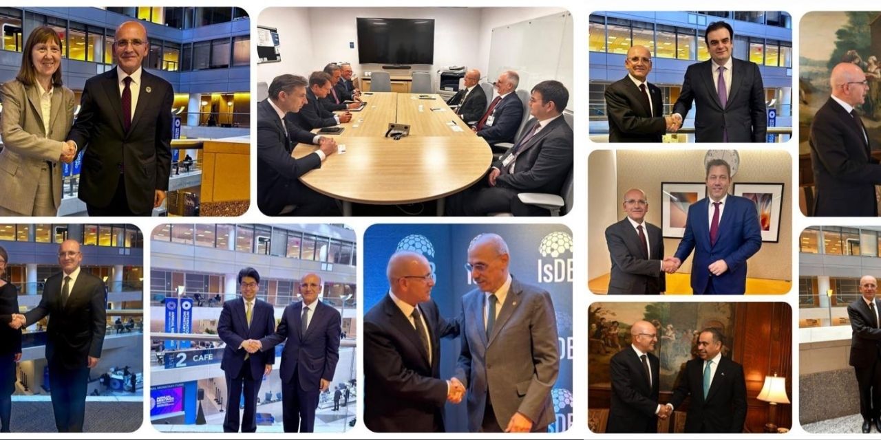 Şimşek ABD'de tek tek el sıkıştı: Yatırım ve ticaret mesajı verdi