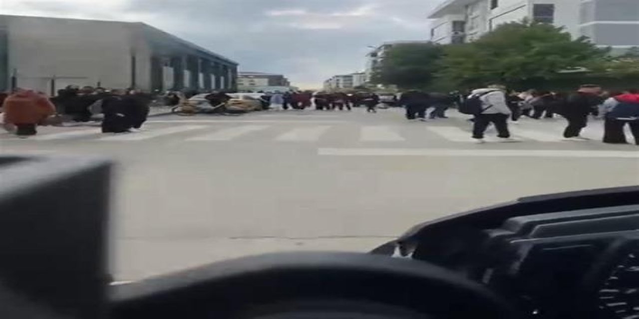 Bursa'da okul önündeki motosikletli maganda şovuna 65 bin lira ceza