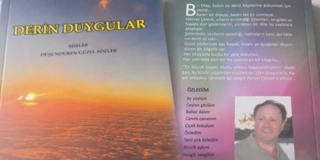 Yitirdiği eşine adadı! Hikmet Çelenk’in yeni eseri okurlarıyla buluştu