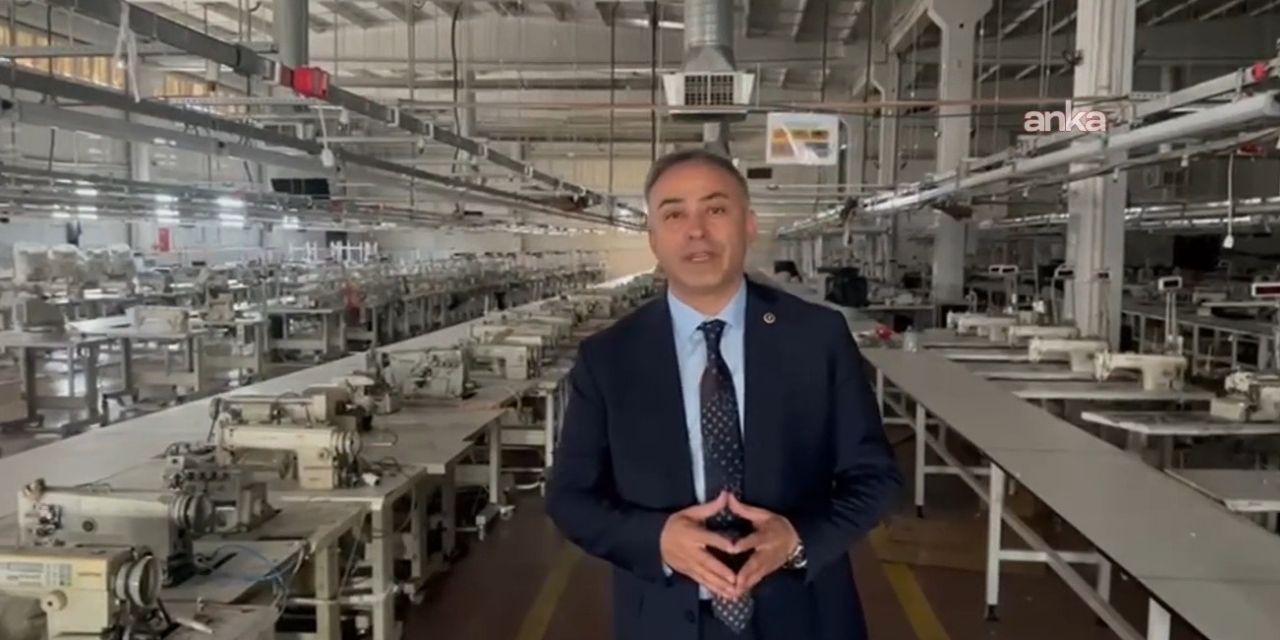 CHP'li Tahtasız iflas eden fabrikadan iktidara seslendi
