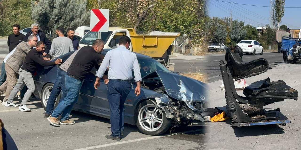 Malatya’da zincirleme kaza caddeyi savaş alanına çevirdi!