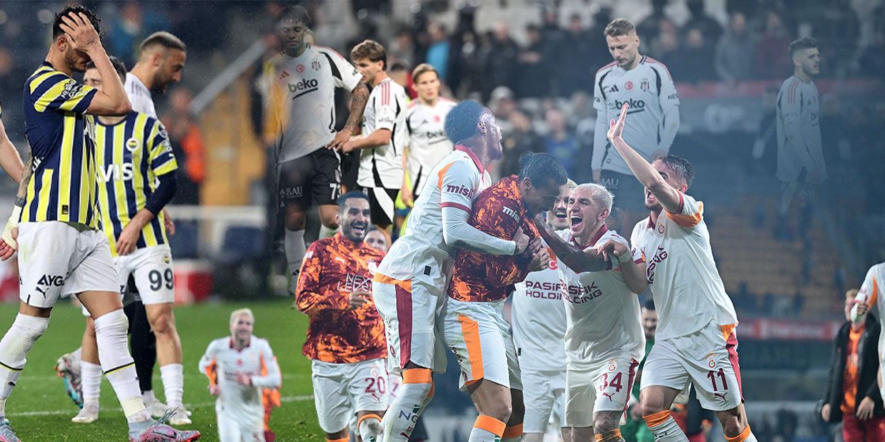 Fenerbahçe'de rezalet ve Beşiktaş'taki skandal: Galatasaray'a hayırlı olsun