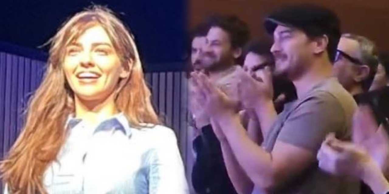 Çağatay Ulusoy sevgilisini ayakta alkışladı