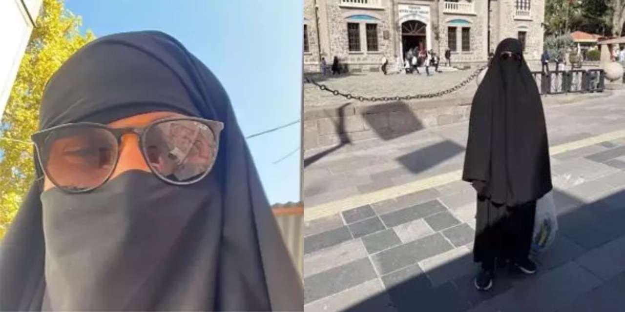 Partide giymek için aldığını iddia ettiği çarşafla gezdi: Gözaltına alınan erkek hakkında karar