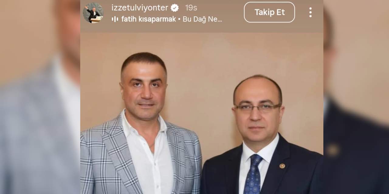 İzzet Ulvi Yönter Sedat Peker ile fotoğrafını paylaştı: Efsanemiz okunmaya az kaldı!